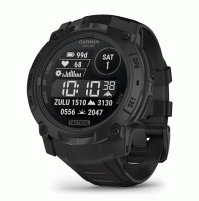 Instinct 3 – 50 mm, Solar, Tactical Edition Black with Black Band- 010-02935-50- Garmin